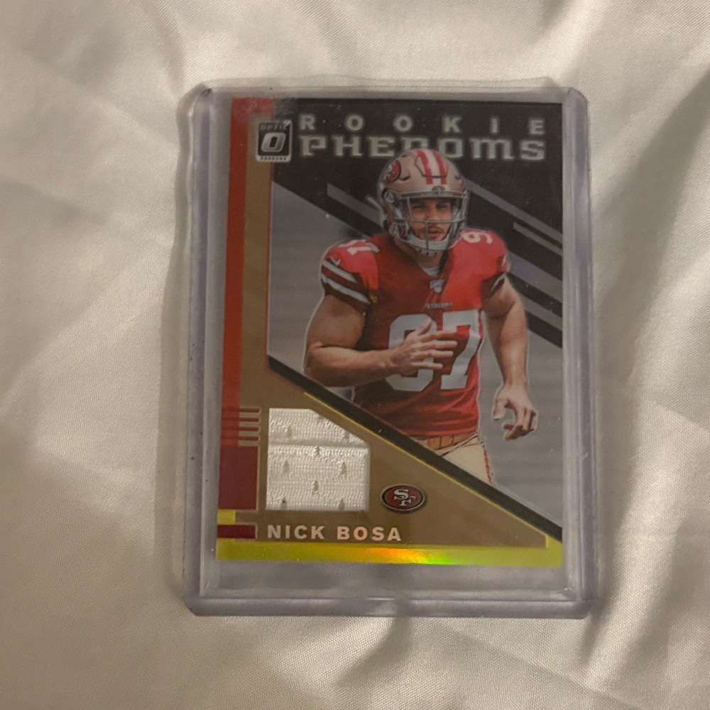 49ers collection of  Football Cards- Red/Gold